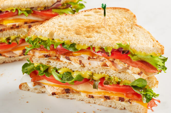 Grilled Chicken King Club